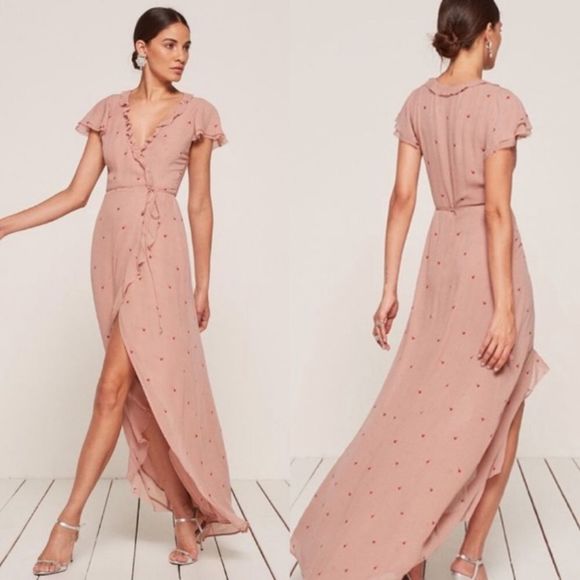Reformation Dresses & Skirts - Reformation • Foxtrot Maxi Wrap Dress